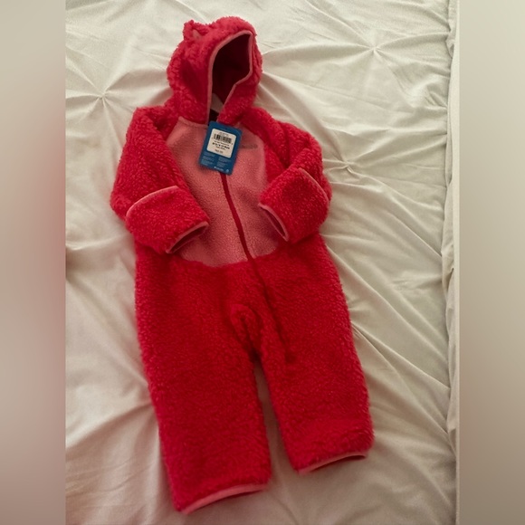 Baby girl Sherpa one piece by Columbia - Picture 1 of 2